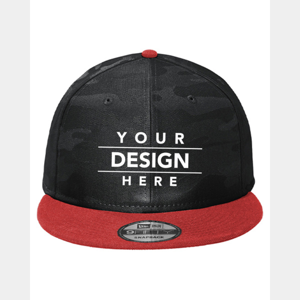 Camo Flat Bill Snapback Cap Thumbnail