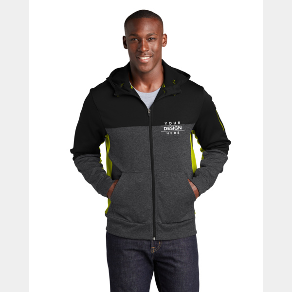 Tech Fleece Colorblock Full Zip Hooded Jacket Thumbnail