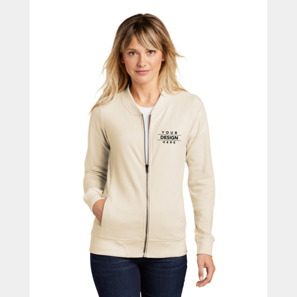 Ladies Lightweight French Terry Bomber Thumbnail