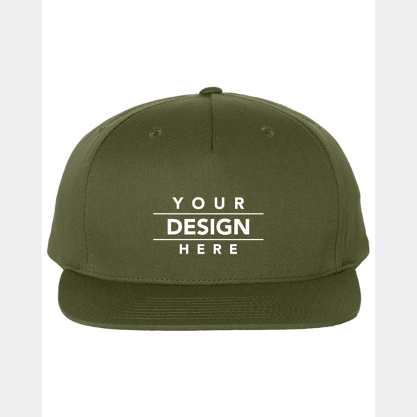 Pinch Front Twill Back Trucker Cap Thumbnail