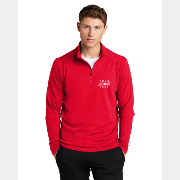Lightweight French Terry 1/4 Zip Pullover Thumbnail